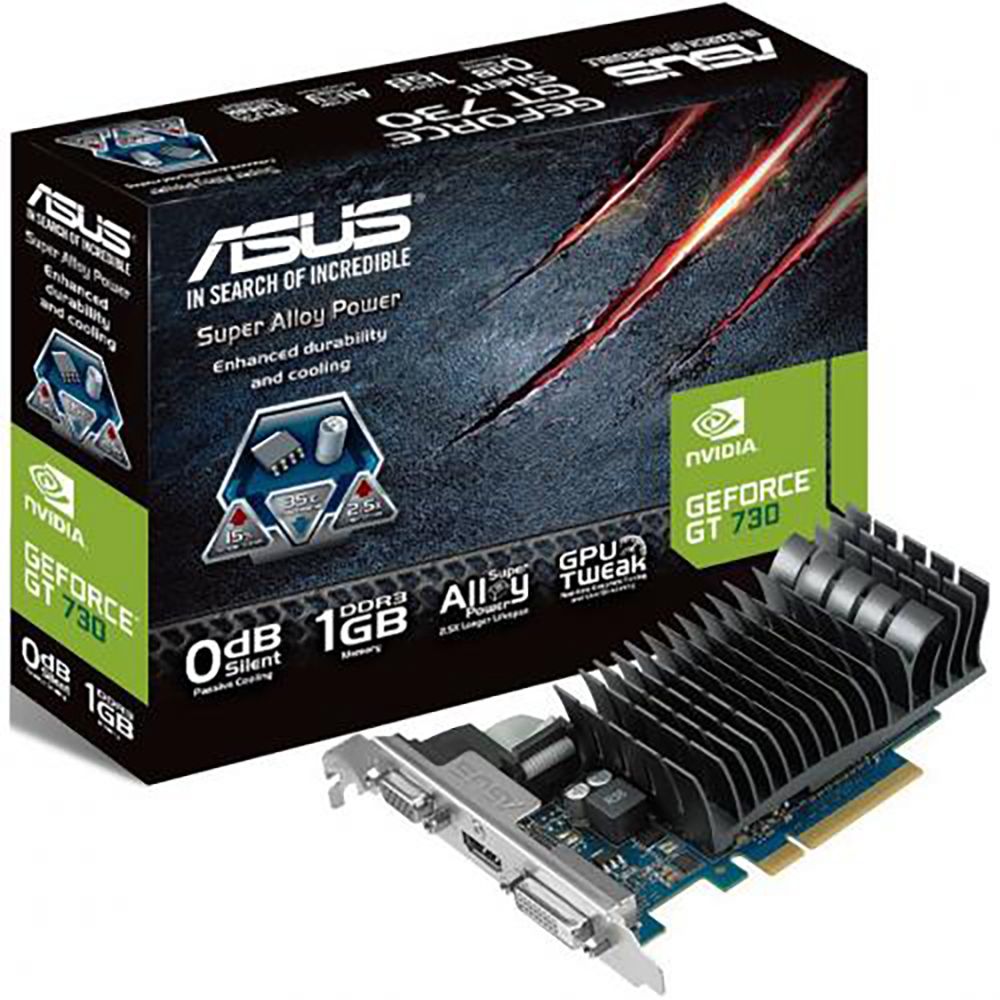 Видеокарта ASUS GT730 2GB GDDR5 64bit VGA DVI HDMI PASSIVE LP RTL {20} [990390] [GT730-SL-2GD5-BRK]