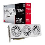 Видеокарта ASUS RX9070XT PRIME WHITE OC 16GB GDDR6 256bit 3xDP HDMI 3FAN RTL (PRIME-RX9070XT-O16G-WH
