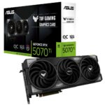 Видеокарта ASUS RTX5070Ti TUF GAMING 16GB GDDR7 256bit 3xDP 2xHDMI 3FAN RTL [TUF-RTX5070TI-O16G-GAMI