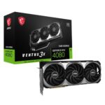 Видеокарта MSI RTX4080 VENTUS 3X E OC 16GB GDDR6X 256bit 2xDP 2xHDMI 3FAN RTL