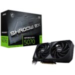 Видеокарта MSI Bad Pack RTX5070 SHADOW 2X OC 12GB GDDR7 192bit 3xDP HDMI 2FAN RTL bp