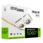 Видеокарта Zotac RTX5060Ti TWIN EDGE OC WHITE ED 8GB GDDR7 128bit 3xDP HDMI 2FAN RTL